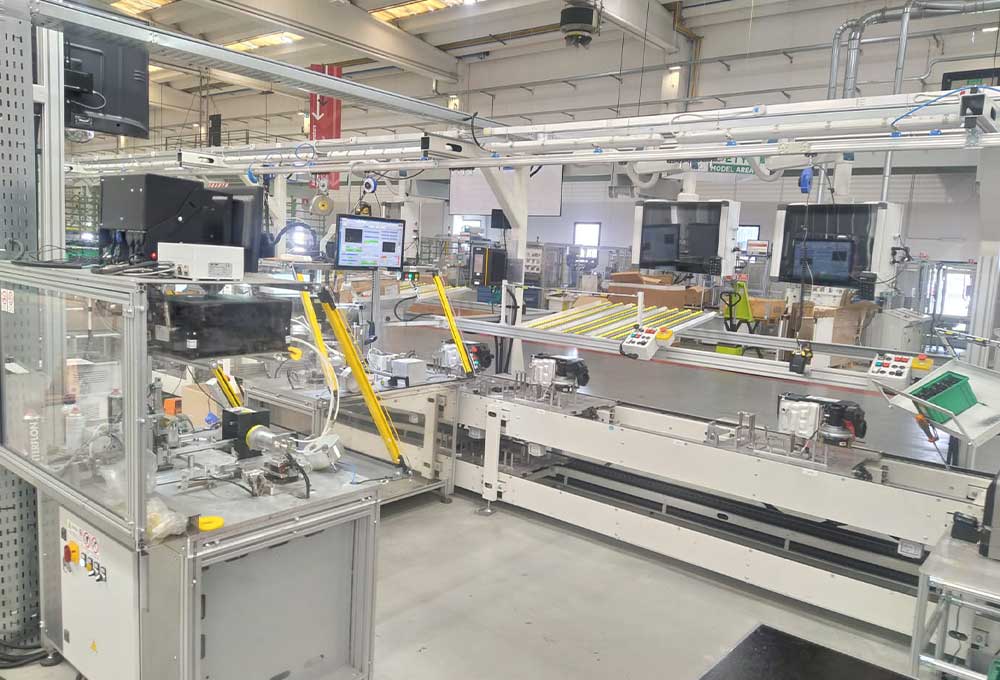 Boiler assembly line